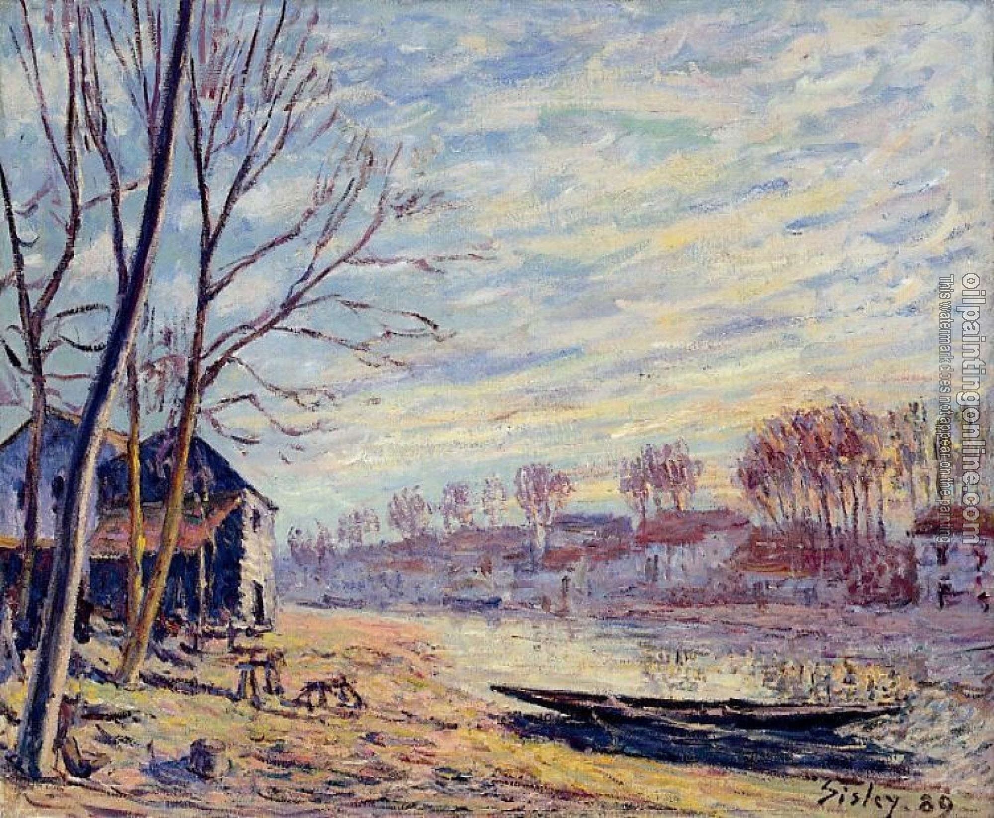 Sisley, Alfred - Matrat Cottages